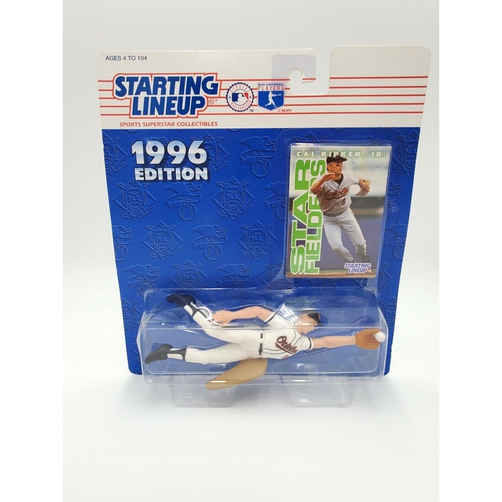 1996 Starting Lineup Cal Ripken Jr Figure New Unopened Orioles MLB Card Included